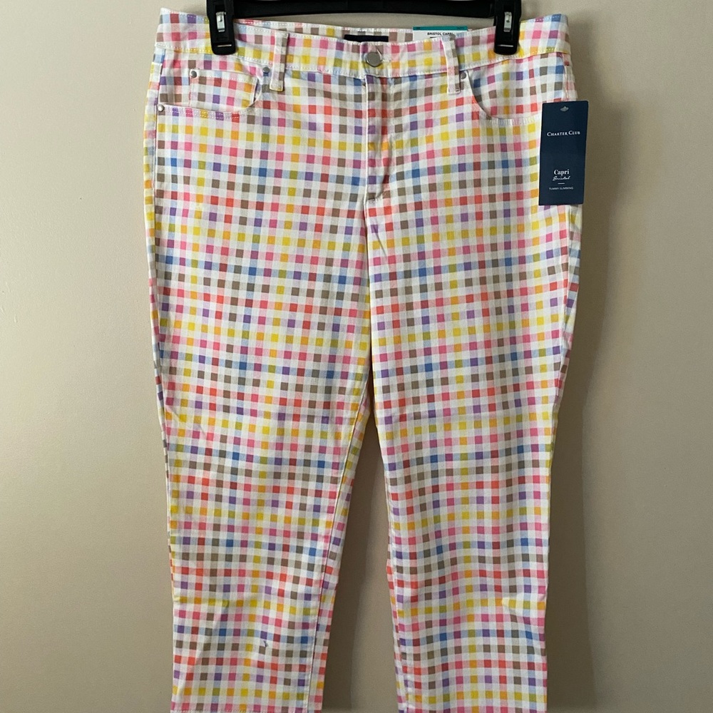 Charter Club Women’s Tummy Slimming Capri Sz 16
